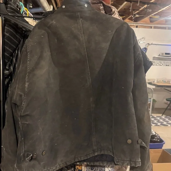 Men's Carhartt j22 jacket winter blanket lined duck winter jacket 2XL - Picture 4 of 5